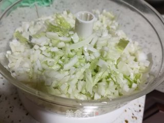 白菜素水饺的做法步骤：4