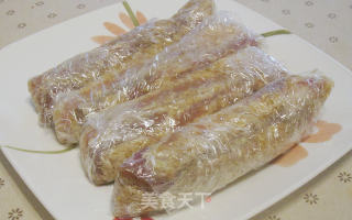 蒜茸咸猪肉炒西葫芦的做法步骤：5