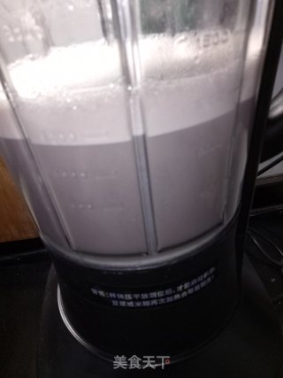 黑米豆浆的做法步骤：5