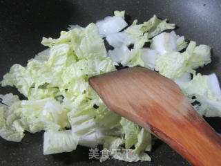 脆饺大白菜粉皮的做法步骤：3