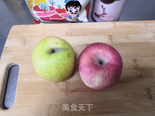山楂果梨糖水的做法步骤：1