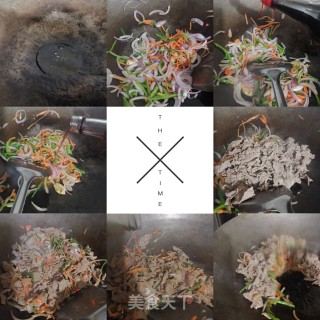 嫩炒牛肉片的做法步骤：8