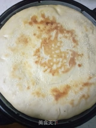 发面芝麻饼的做法步骤：10