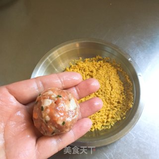 小米丸子的做法步骤：3