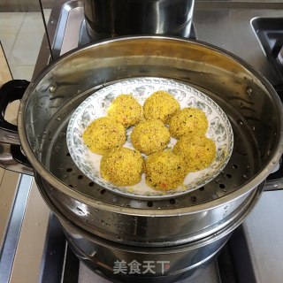 小米丸子的做法步骤：6