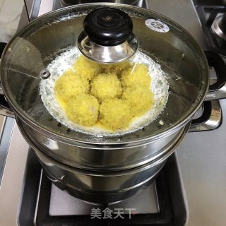 小米丸子的做法步骤：7