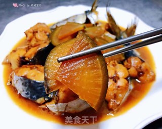 鲅鱼炖萝卜片的做法步骤：12