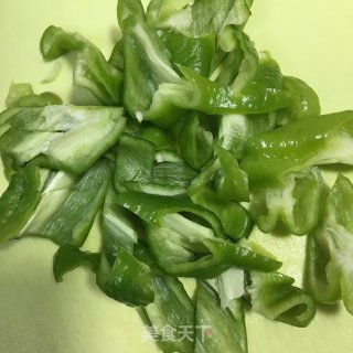 豉香青椒烧扁豆的做法步骤：5