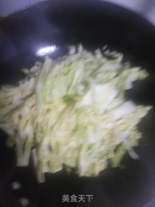 酸辣圆白菜的做法步骤：5