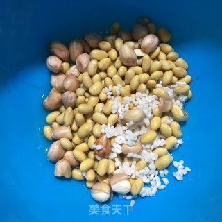 黑芝麻花生米糊的做法步骤：1