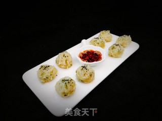 蒸萝卜丸子的做法步骤：13