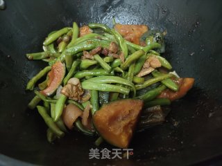 豆角窝瓜炖肉的做法步骤：9