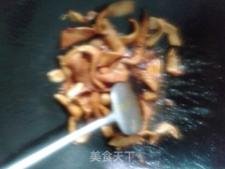 孜然泡椒爆羊肚的做法步骤：5
