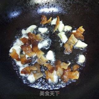 油渣炒芥兰的做法步骤：5