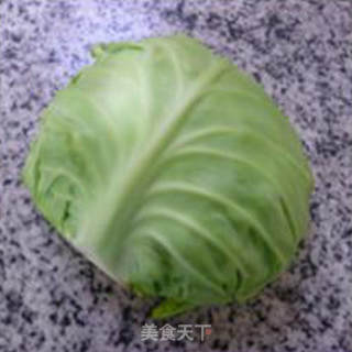 龙虾丸圆白菜炒饭的做法步骤：2