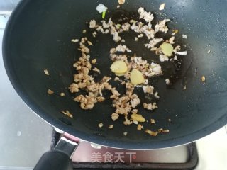 豌豆肉末豆腐羹的做法步骤：5