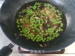 豌豆肉末豆腐羹的做法步骤：6