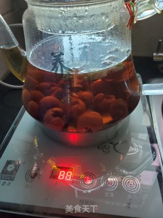 玫瑰花陈皮龙眼茶的做法步骤：3