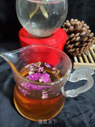 玫瑰花陈皮龙眼茶的做法步骤：6