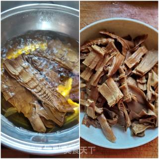 笋干焖鸭肉的做法步骤：3