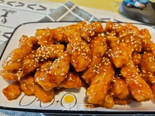 糖醋鸡柳的做法步骤：15