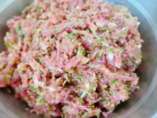 萝卜猪肉馅水饺的做法步骤：9