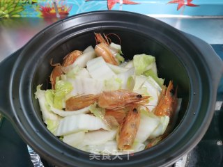 白菜肉丸粉丝煲的做法步骤：4