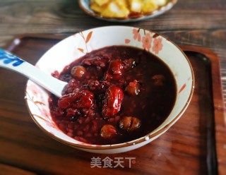 紫米桂圆红枣粥的做法步骤：6