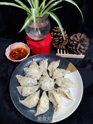猪肉白菜蒸饺的做法步骤：9