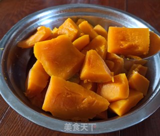 蒸贝贝南瓜的做法步骤：4