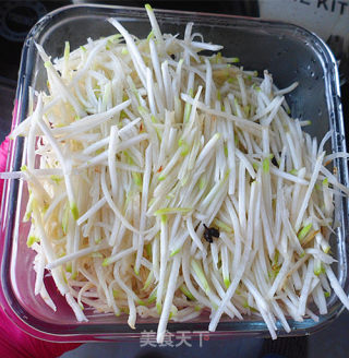 炝芥菜丝的做法步骤：5