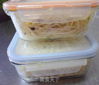 炝芥菜丝的做法步骤：6
