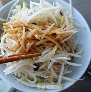 炝芥菜丝的做法步骤：7