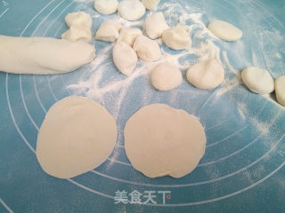 韭菜虾蓉馅水饺的做法步骤：5