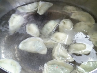 韭菜虾蓉馅水饺的做法步骤：8