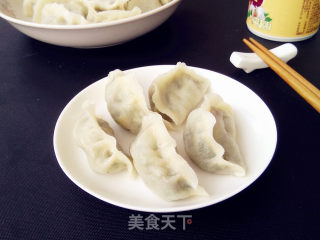 韭菜虾蓉馅水饺的做法步骤：9