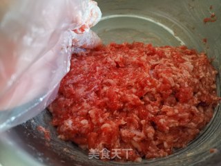 羊肉白菜馅水饺的做法步骤：4