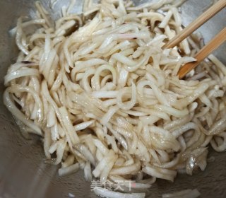 葱油拌萝卜丝的做法步骤：5