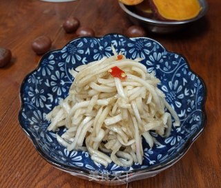 葱油拌萝卜丝的做法步骤：6