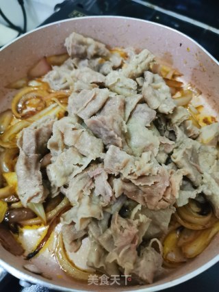 洋葱炒肥牛的做法步骤：7