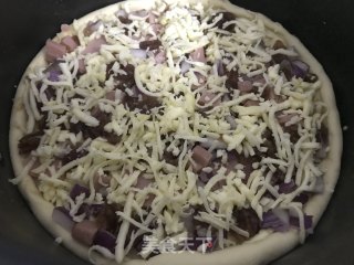 牛肉火腿肠披萨的做法步骤：7