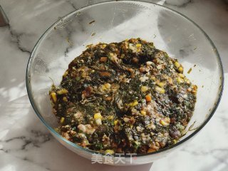 南瓜海麻线蒸饺，今儿立冬吃饺子了吗？的做法步骤：5