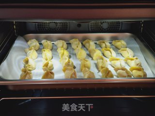 南瓜海麻线蒸饺，今儿立冬吃饺子了吗？的做法步骤：9
