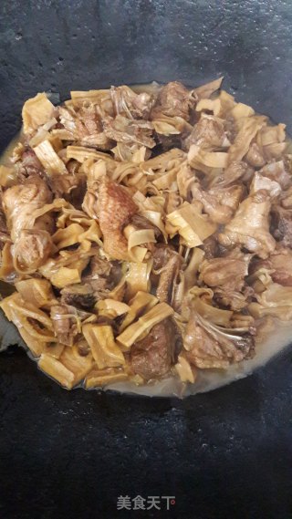 笋干焖鸭的做法步骤：13