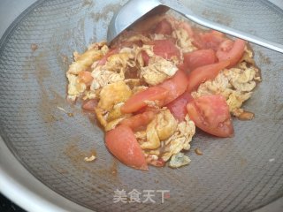 西红柿鸡蛋炒面的做法步骤：10
