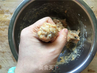 山药鸡肉丸子的做法步骤：12