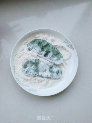 炸扁豆的做法步骤：7