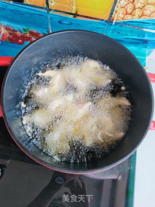 炸虾仁的做法步骤：9