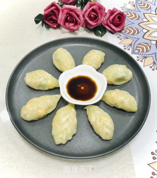 彩蔬蒸饺的做法步骤：11