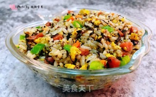 橄榄菜炒饭#花样米饭#的做法步骤：10